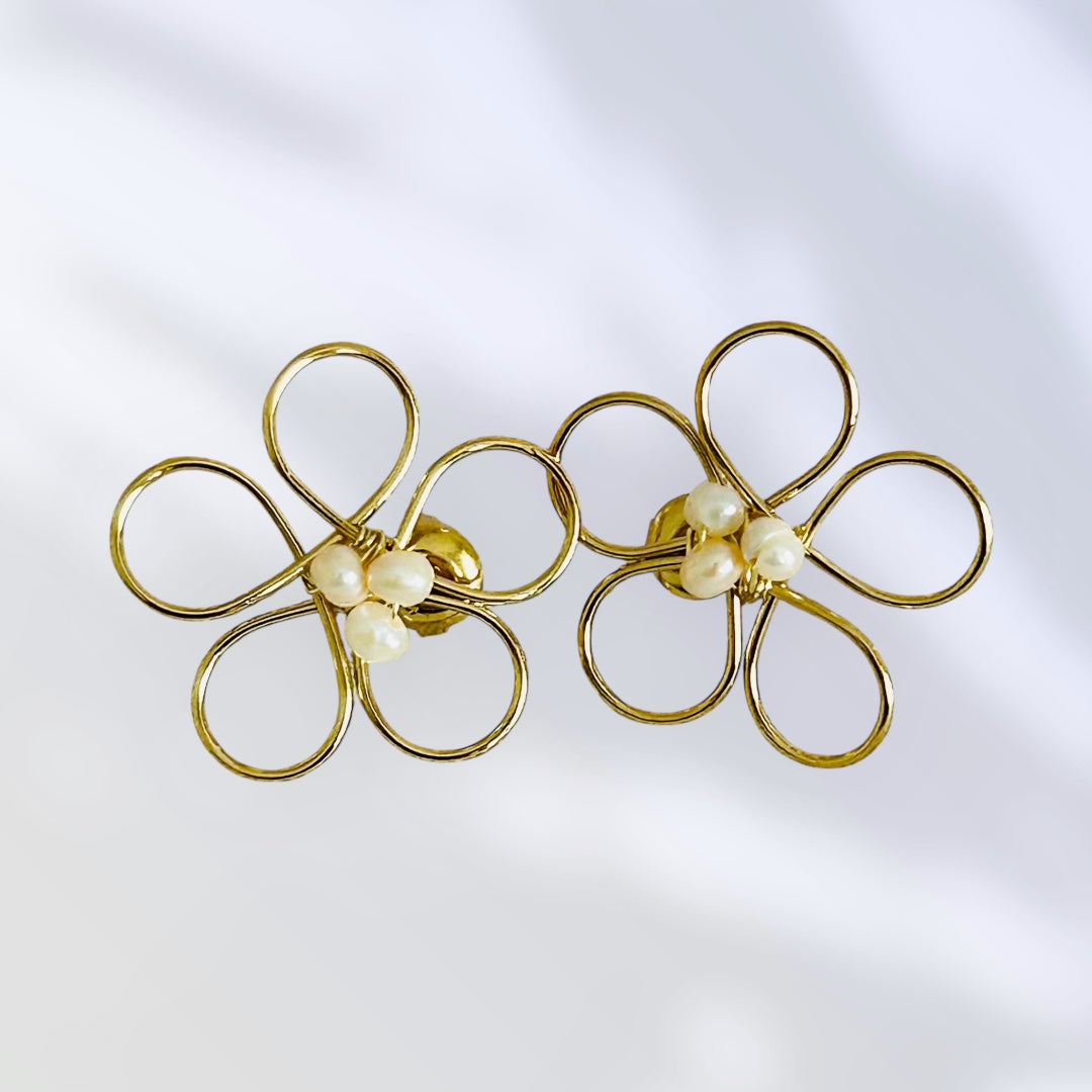 Boucles d'oreilles Capucine