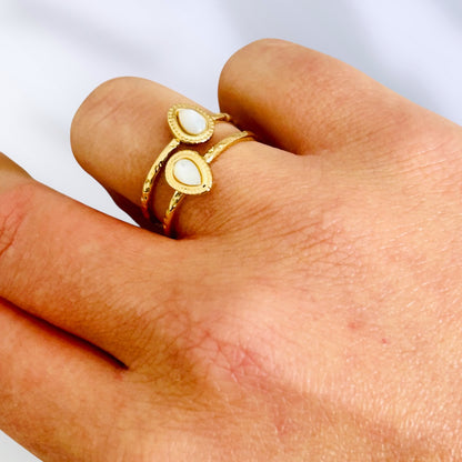 Bague Ambre