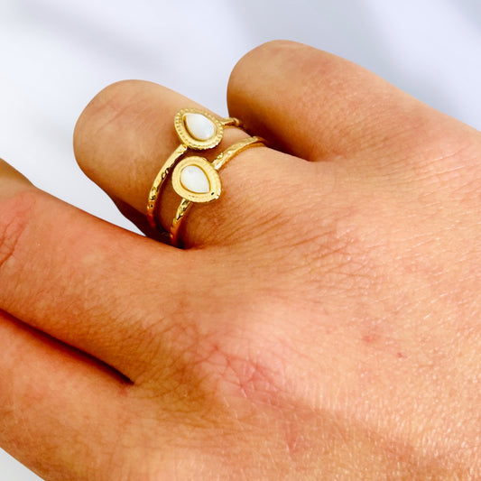Bague Ambre