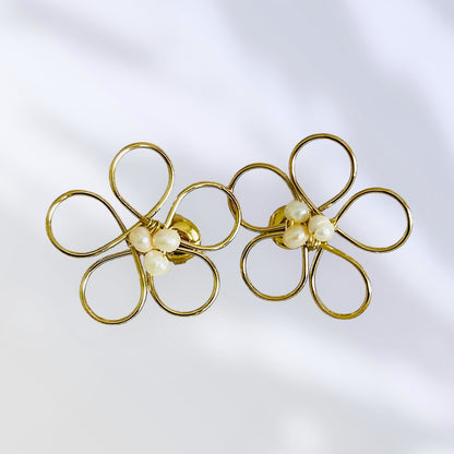Boucles d'oreilles Capucine